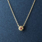18K Diamond Limited Edition Solitaire Necklace (Yellow Gold) - Product Image