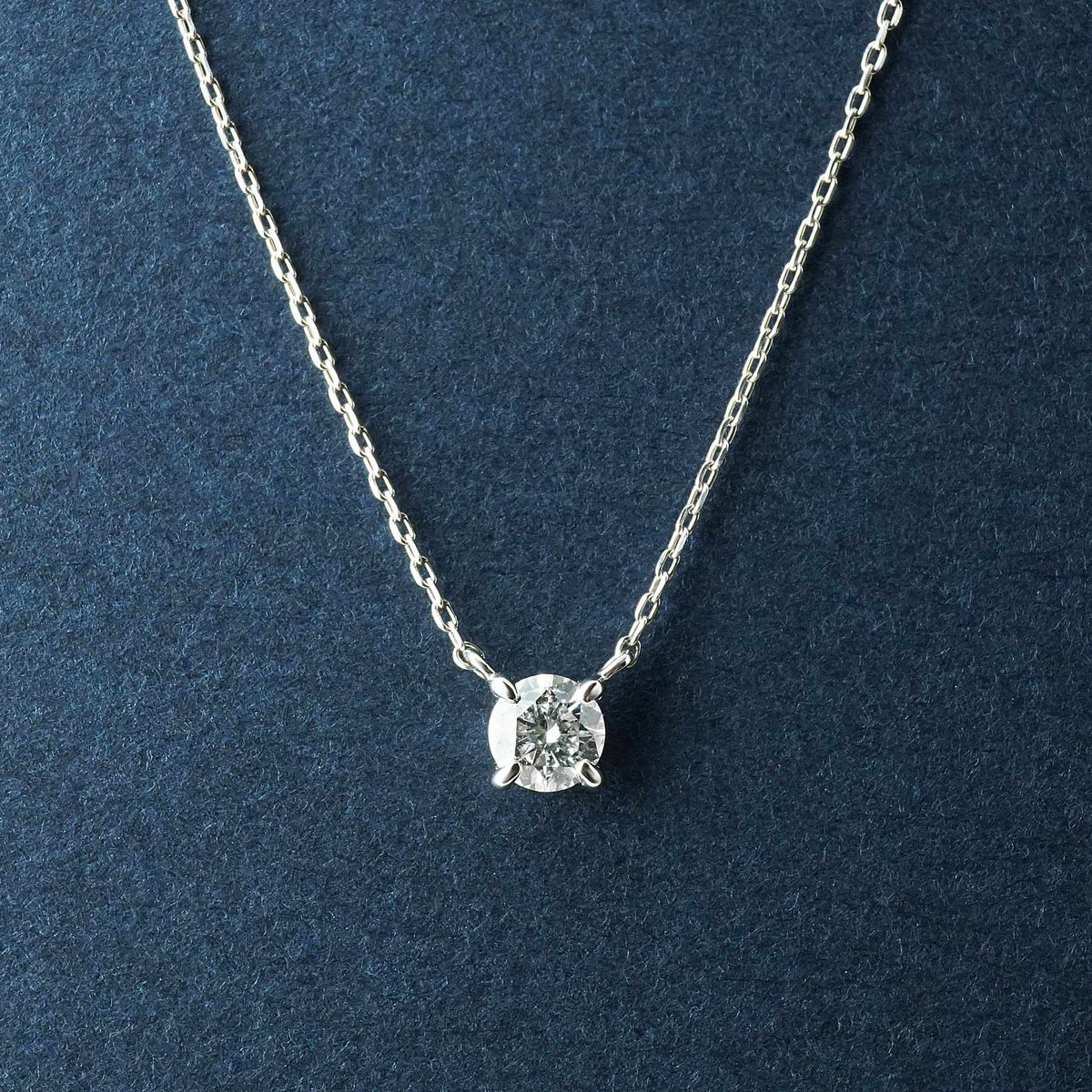 Platinum Diamond Limited Edition Solitaire Necklace - Product Image
