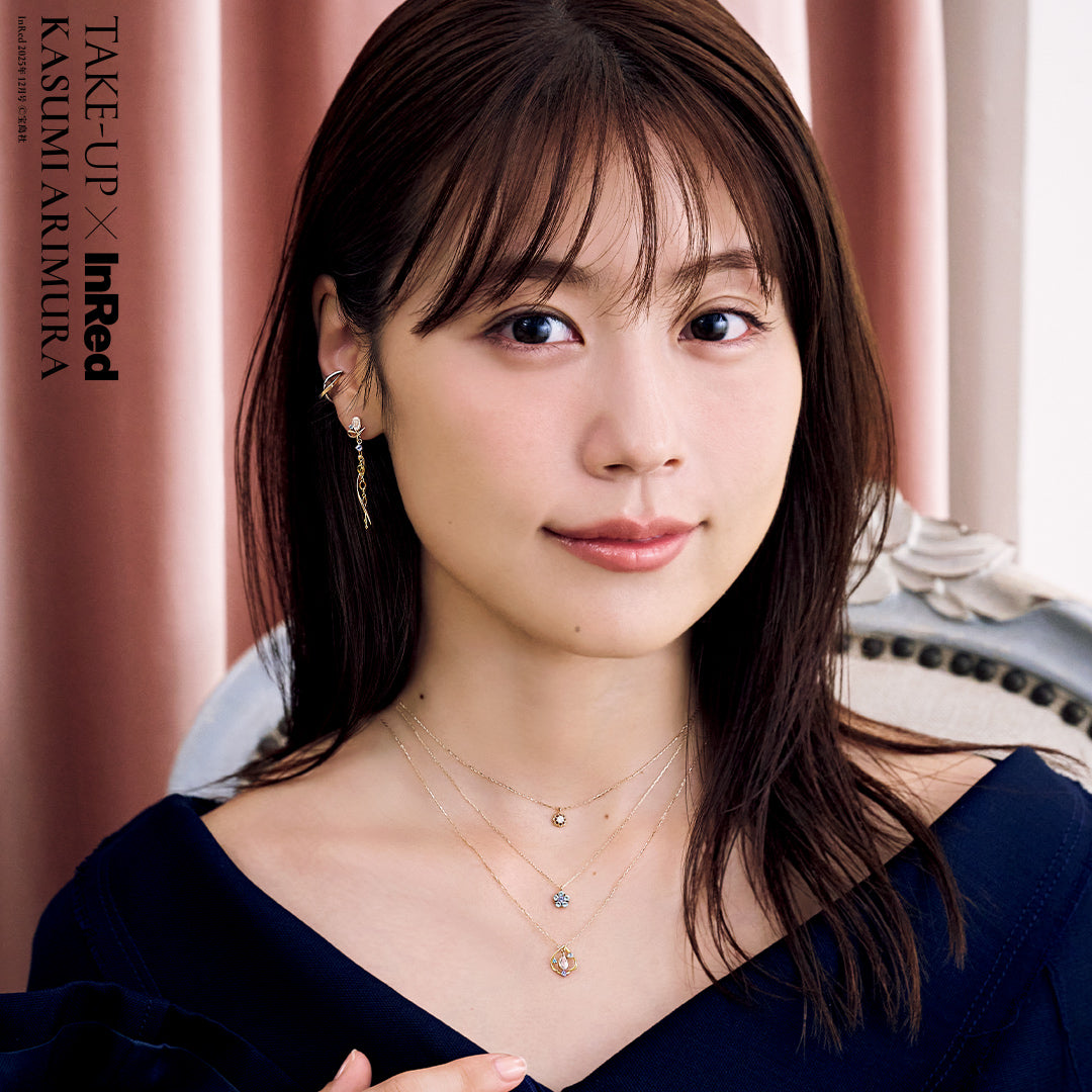 10K 黃金雙色耳骨夾（白金/黃金）