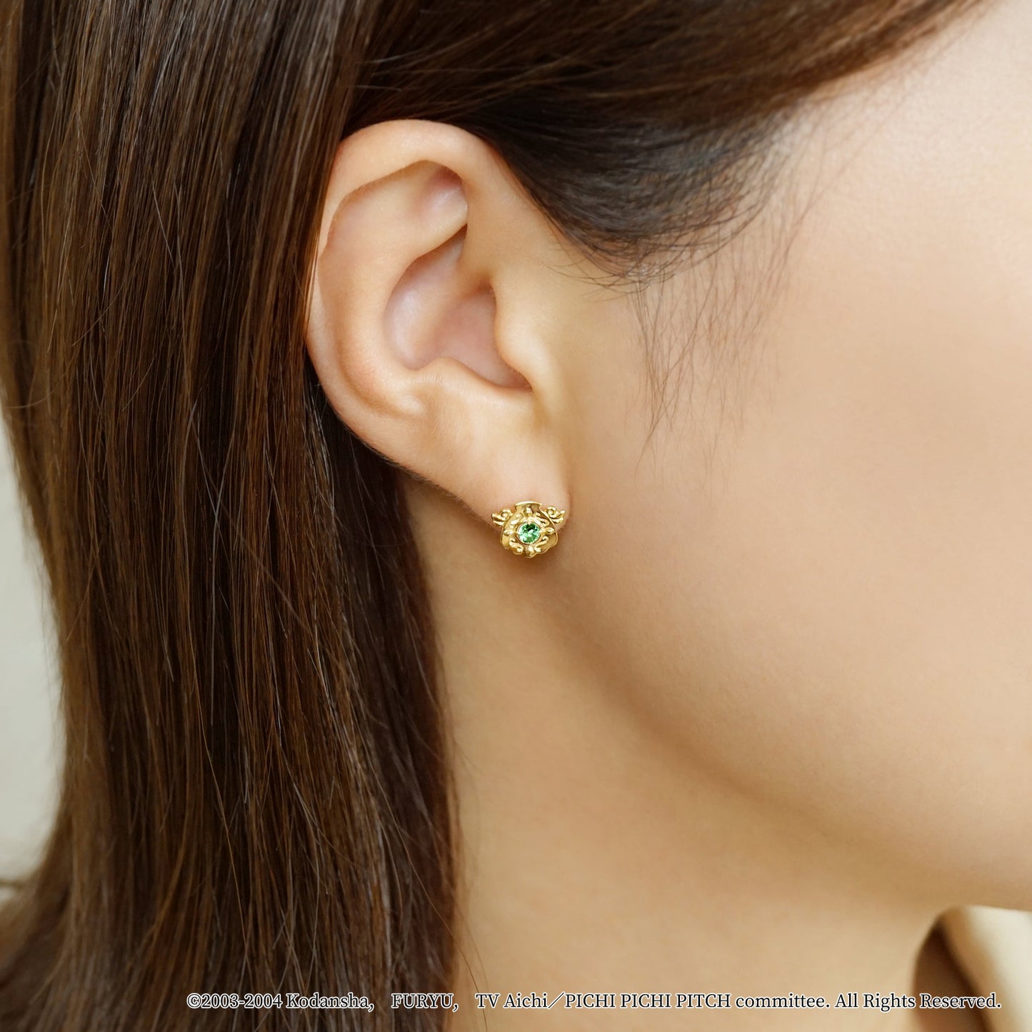 Mermaid Melody Pichi Pichi Pitch - 2WAY Earrings (Rina Toin) - Model Image