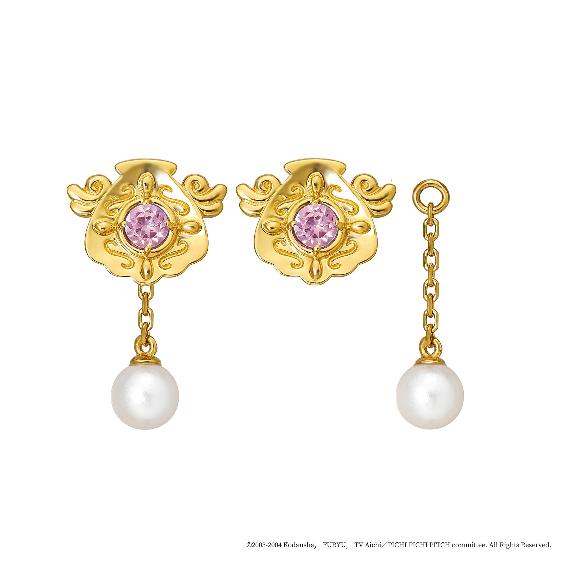 Mermaid Melody Pichi Pichi Pitch - 2WAY Earrings (Lucia Nanami) - Product Image