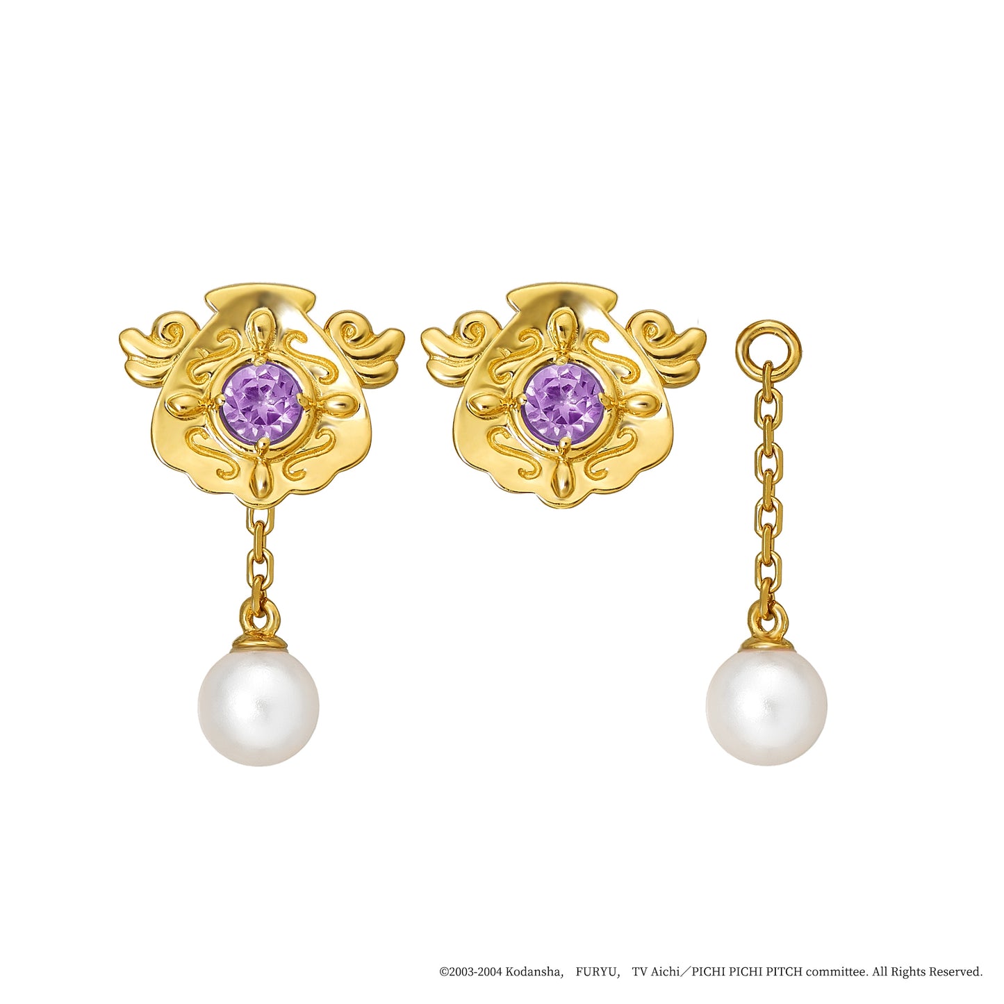 Mermaid Melody Pichi Pichi Pitch - 2WAY Earrings (Caren) - Product Image