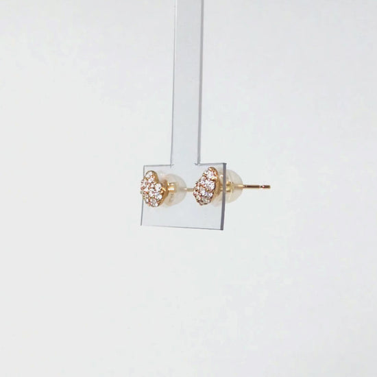 18K/10K Moissanite Beans Earrings (Yellow Gold) - Product Video