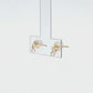 [WEB Exclusive] 10K Aquamarine Simple Earrings (Yellow Gold) - Product Video