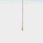 10K Diamond Mini Flower Necklace (Yellow Gold) - Product Video