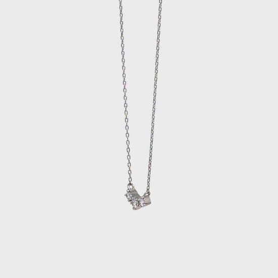 Platinum Trilogy Diamond Necklace - Product Video