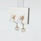 10K Freshwater Pearl 2Way Clip-On Earrings [Luminous] (Yellow Gold) - Product Video