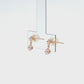 10K 2-Stone Swinging Earrings (Rose Gold) - Product Video