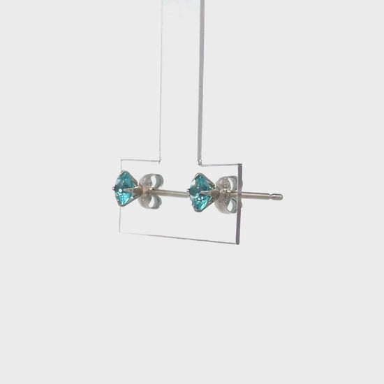 [Second Earrings] Platinum Apatite Earrings - Product Video