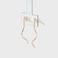 10K Twisted Line Chain Swinging Earrings (Yellow Gold) - Product Video