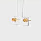 [Second Earrings] 18K Spessartite Garnet Earrings (Yellow Gold) - Product Video