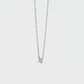 10K Diamond Mini Flower Necklace (White Gold) - Product Video