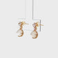18K/10K White Shell Multi-Way Earrings [Edelweiss] (Yellow Gold) - Product Video