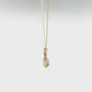 10K Prehnite Necklace (Yellow Gold) - Product Video