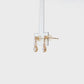 18K/10K Moissanite Milgrain Shining Earrings (Yellow Gold) - Product Video