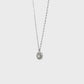 10K Diamond Necklace [Flille Swirl] (White Gold) - Product Video