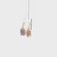 [Palette] 10K Moonlight Amethyst Charms [Powder] (Yellow Gold) - Product Video