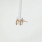 18K/10K Moissanite Trilogy Earrings (Yellow Gold) - Product Video