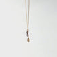 10K Sapphire Moissanite Necklace [Milky Way] (Yellow Gold) - Product Video