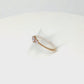10K Moissanite Milgrain Shining Ring (Yellow Gold) - Product Video