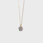 10K Blue Topaz Necklace [Pansy] (Yellow Gold) - Product Video