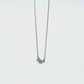 Platinum Trilogy Ice Blue Diamond Necklace - Product  Video