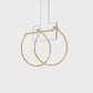 [Palette] Gold Filled Small Hoop Base Earrings - Product Video