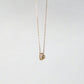 10K Moissanite Solitaire Necklace (Yellow Gold) - Product Video