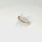 10K Moissanite Half Eternity 7-Stone Pinky Ring (Yellow Gold) - Product Video