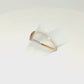 10K Moissanite V-shaped Melee Ring (Yellow Gold) - Product Video
