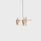 18K/10K Moissanite Pink Tourmaline Earrings [Birth of a Star] (Yellow Gold) - Product Video