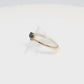10K Sapphire Oval Ring (Yellow Gold) - Product Video