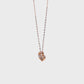 [WEB Exclusive] 10K Diamond Heart Necklace (Rose Gold) - Product Video