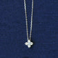 Platinum Diamond Flower Necklace - Product Image