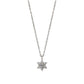 10K White Gold Diamond Lumiere Mini Necklace - Product Image