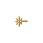[Second Earrings] 18K Yellow Gold Diamond Sparkly Single Earring - Product Image