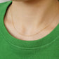 [GARDEN] 10K Screw Chain 40cm (Yellow Gold) - Model Image