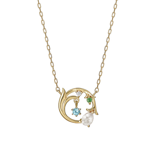 [Birth Flower Jewelry] January Snowdrop Necklace - Product Image