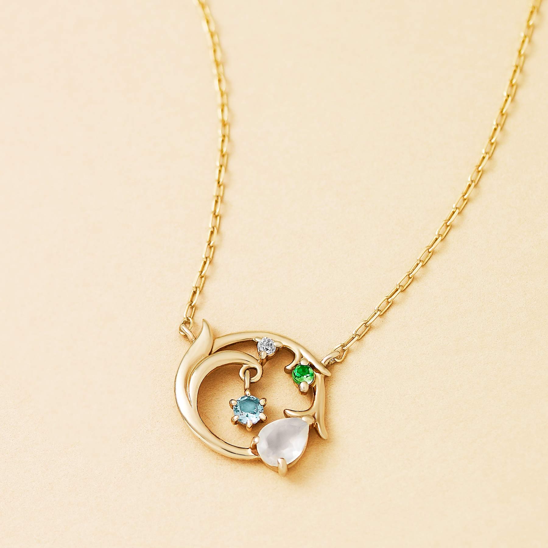 [Birth Flower Jewelry] January Snowdrop Necklace - Product Image