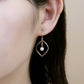 [Palette] Leaf Frame Earring Charms (10K Yellow Gold) - Model Image