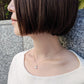 10K Yellow Gold Drop Candy Necklace - Model Image