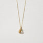 Simple Drop Necklace (10K Yellow Gold) - Product Image