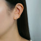 [Solo Earring] 10K Diamond Lumiere Mini Earring (OD) (Yellow Gold) - Model Image