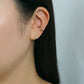 [Solo Earring] 10K Diamond Lumiere Mini Earring (IB) (White Gold) - Model Image