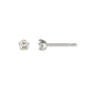 [Second Earrings] Platinum Diamond Earrings 0.2ct - Product Image