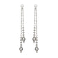 [Palette] Twin Mirror Earring Charms (10K White Gold) - Product Image