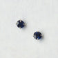 [Second Earrings] Platinum Blue Sapphire Earrings - Product Image