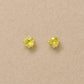 [Second Earrings] Platinum Yellow Sapphire Earrings - Product Image