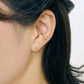 [Solo Earring] 18K/10K Shooting Star Stud Single Earring (Yellow Gold) - Model Image