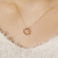 10K "Grain of Light" 2Way Necklace (Yellow Gold) - Model Image
